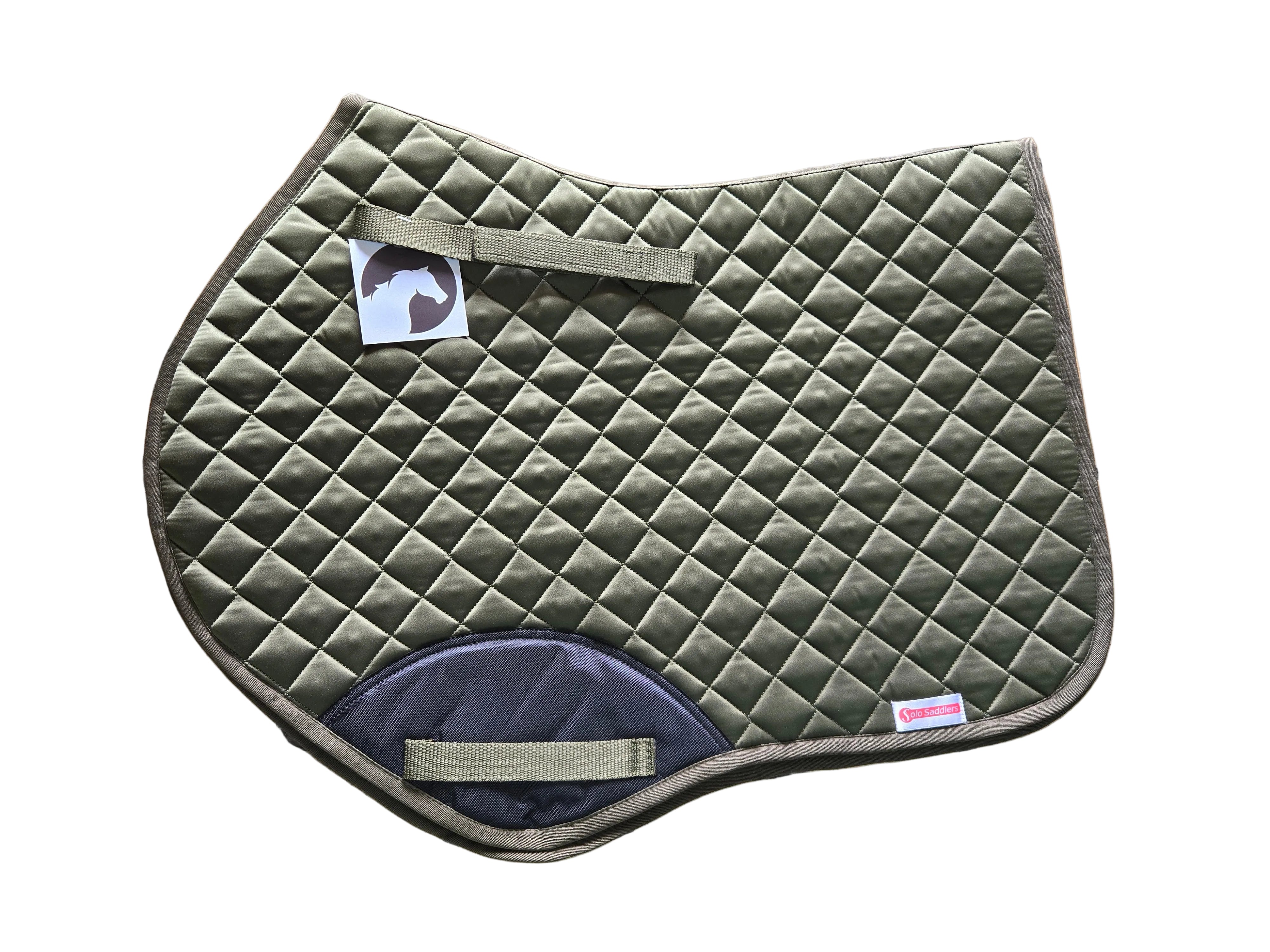 Saddle Pad Quilted Eurofit Satin Solo